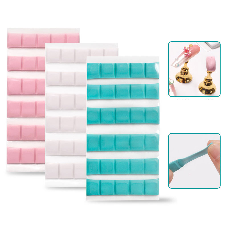 Nail Art Pinterest - 1 упаковка клей для ногтей, глиняная