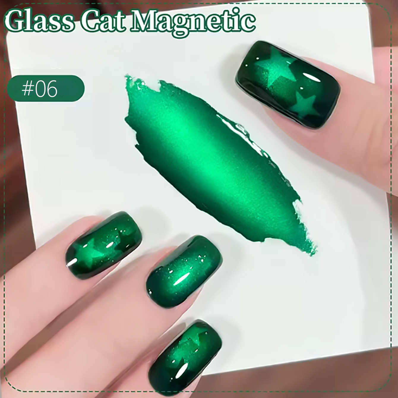 ZH 12 мл Изумрудно-зеленый гел – обзор и цена Nail Art Emerald Green