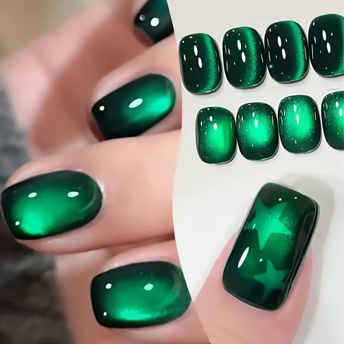 ZH 12 мл Изумрудно-зеленый гел – обзор и цена Nail Art Emerald Green