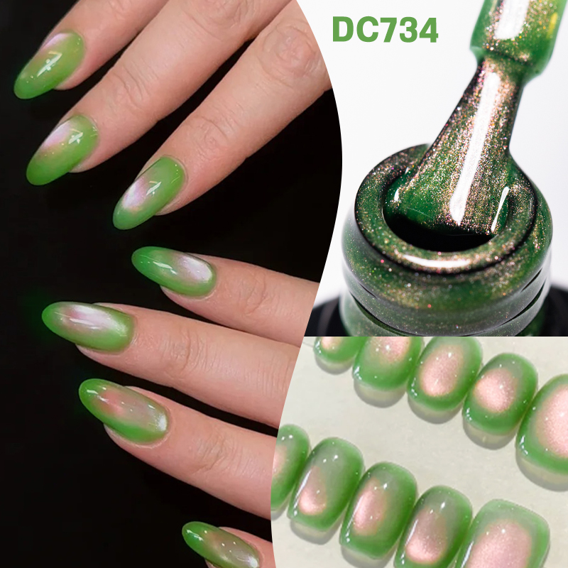 MTSSII 7 мл Guava Cat Магнитны – обзор и цена Nail Art Emerald Green