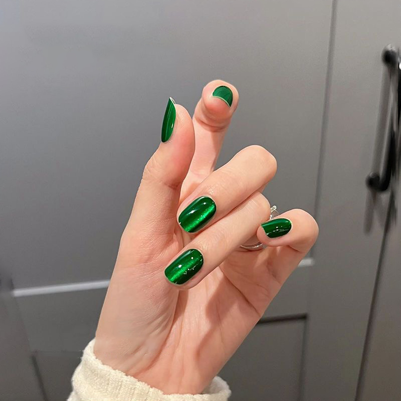 1 шт., 15 мл, осенний гель-лак – обзор и цена Nail Art Emerald Green