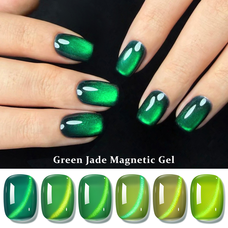 7 мл Изумрудно-зеленый магнитн – обзор и цена Nail Art Emerald Green