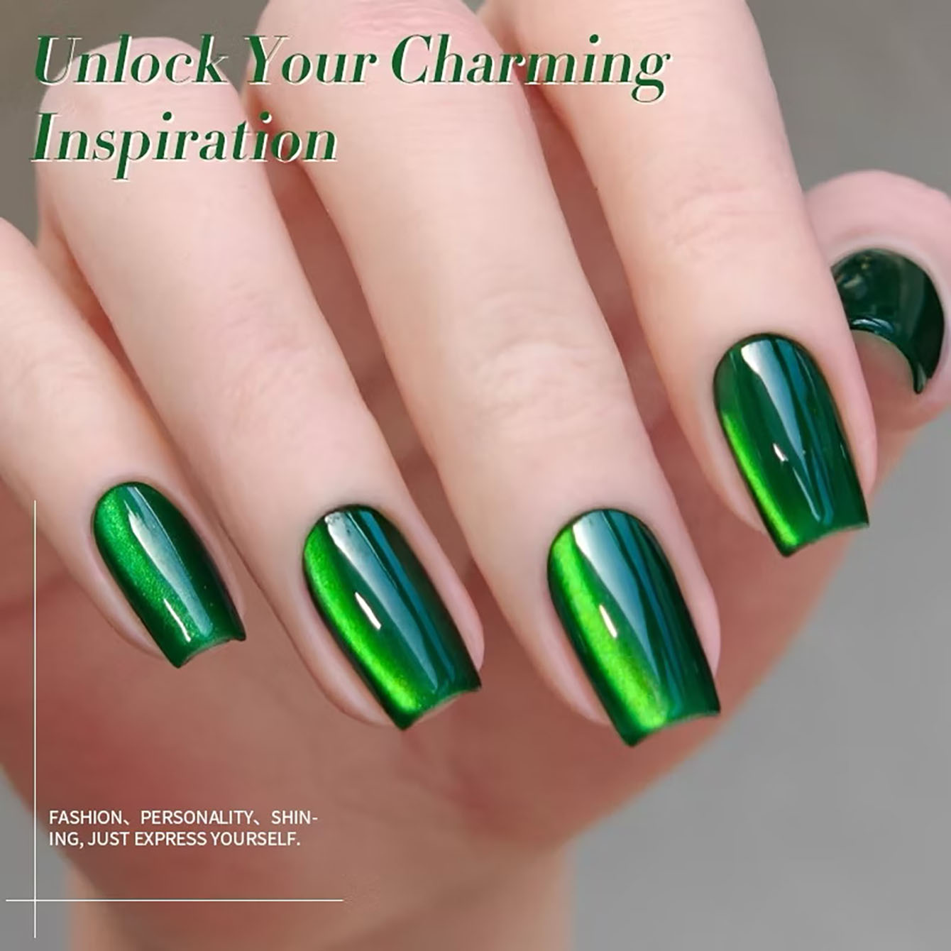 Гель-лак MIANEL 10 мл, зеленый – обзор и цена Nail Art Emerald Green