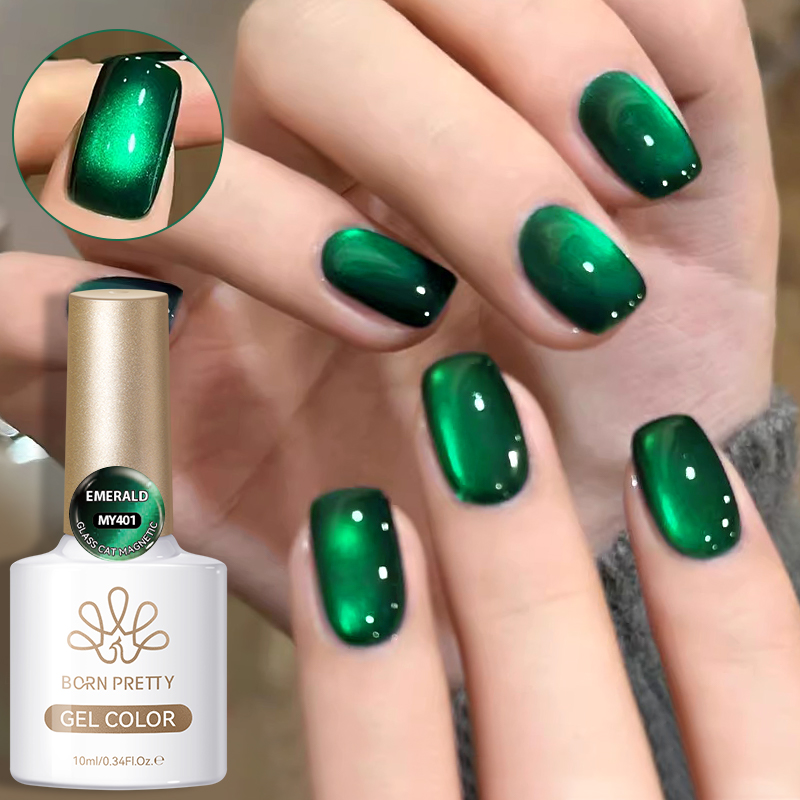 BORN PRETTY 10 мл Изумрудно-зе – обзор и цена Nail Art Emerald Green