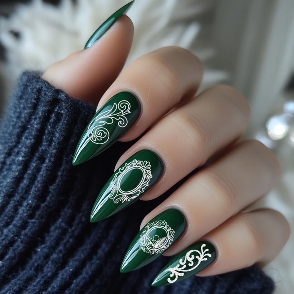 Набор из 3 винтажных трафарето – обзор и цена Nail Art Vintage