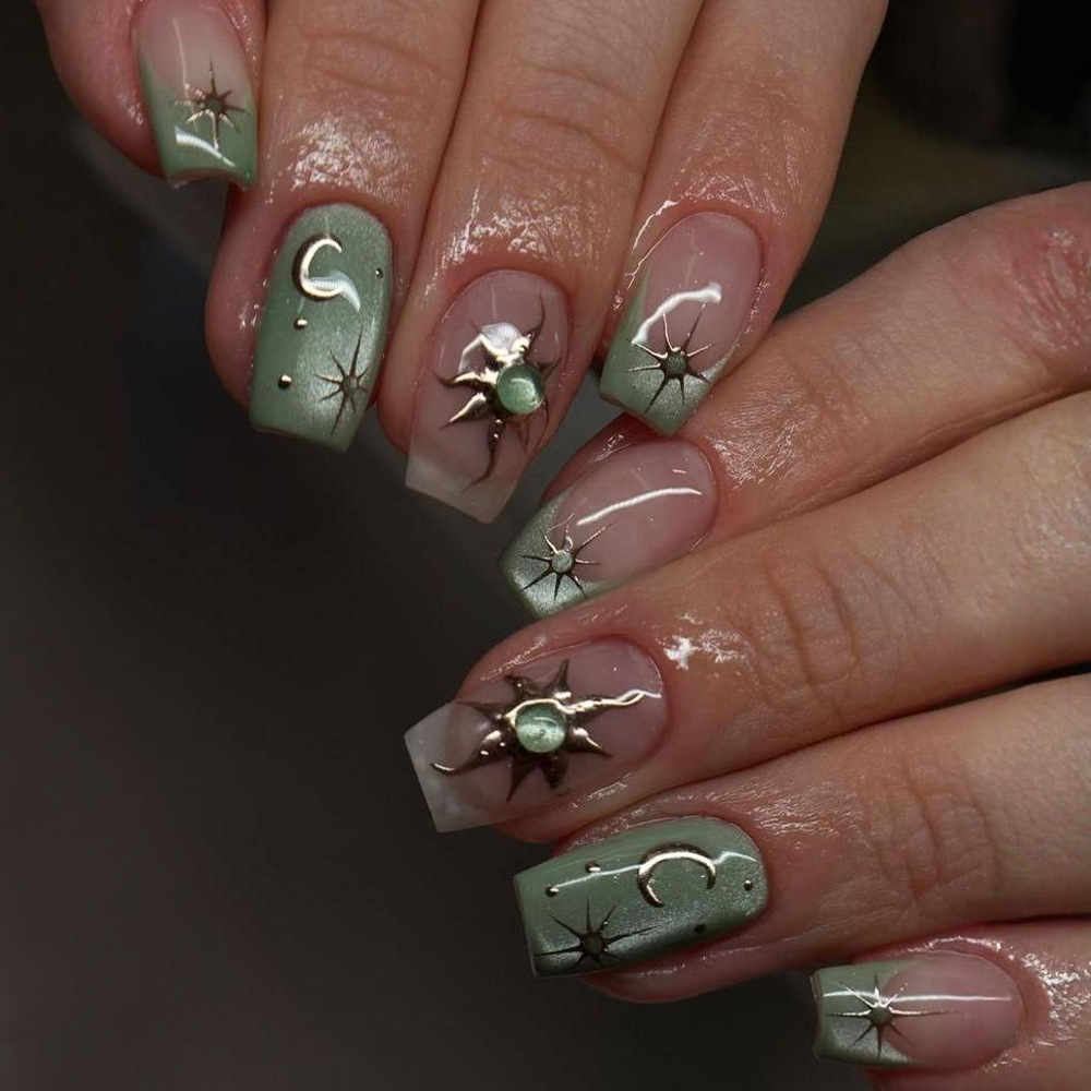 24 шт. готовые накладные ногти – обзор и цена Nail Art Red
