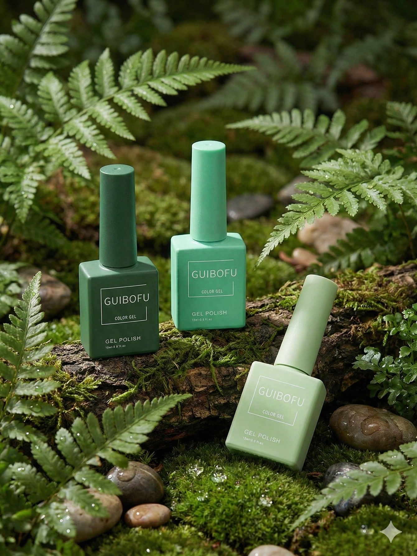 Набор из 3 штук, 15 мл, гель-л – обзор и цена Nail Art Emerald Green